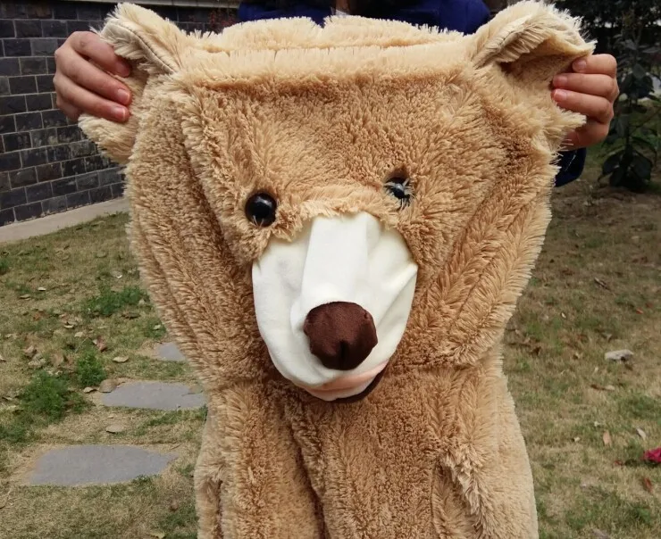 tall teddy bear coat
