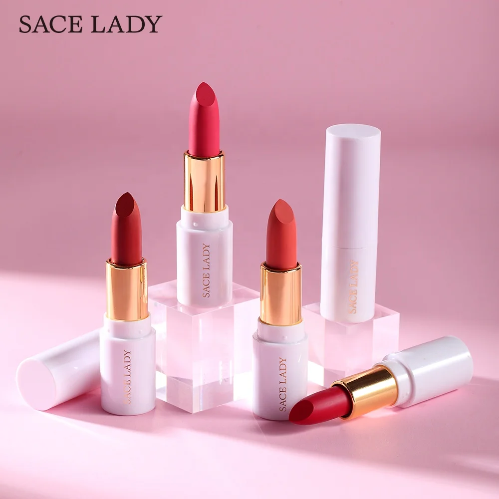 

SACE LADY Matte Lipstick Waterproof Humidify Lipstick Glossy Lasting Makeup 08
