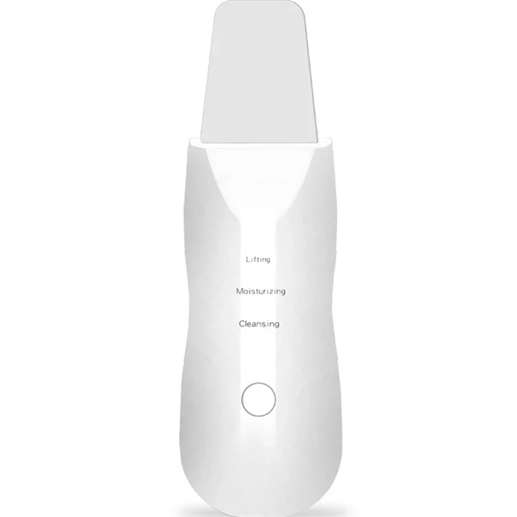 

2021 OEM Face Whiten Peeling Cleaning Ultrasonic Vibration Skin Scrubber