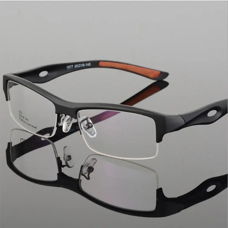 

Eyewear frames optical eyeglasses men glasses High Quality Half Frame Glass Fashion Myopia spectacle tr90 glasses frame spectac