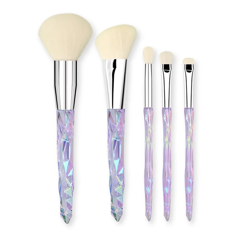 

2021 sale Foundation Highlighter Makeup Brushes Eyeshadow Makeup Brush Set with Bag 5pcs high quality makeup brush set, Picture color