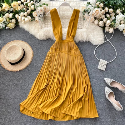 

2020 New Arrivals Women Fashion Braces Skirt Ball Gown Dress