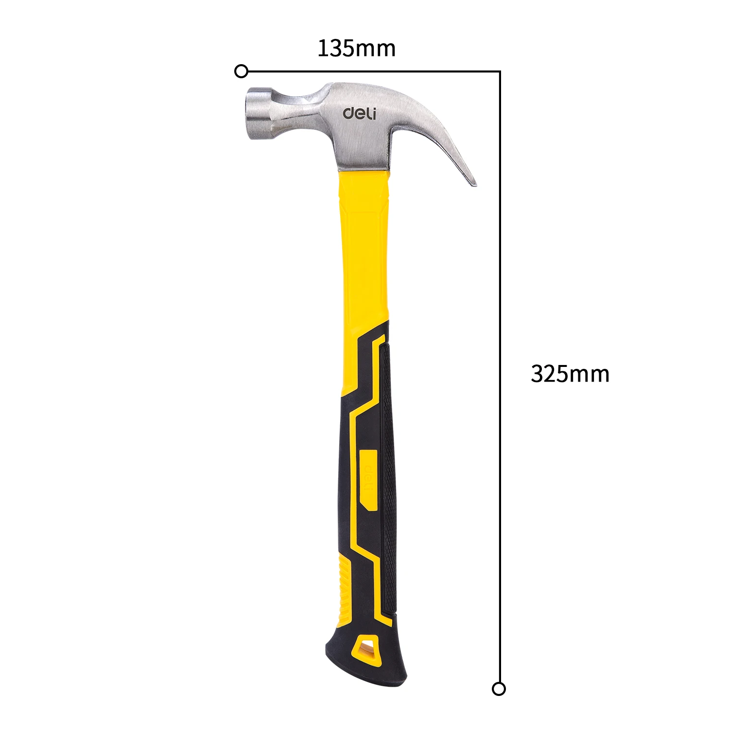 

Deli EDL5002 Hand Tools High Carbon Steel Claw Hammer