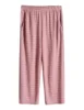 Custom pink summer men's pajamas Men Sleepwear Pants