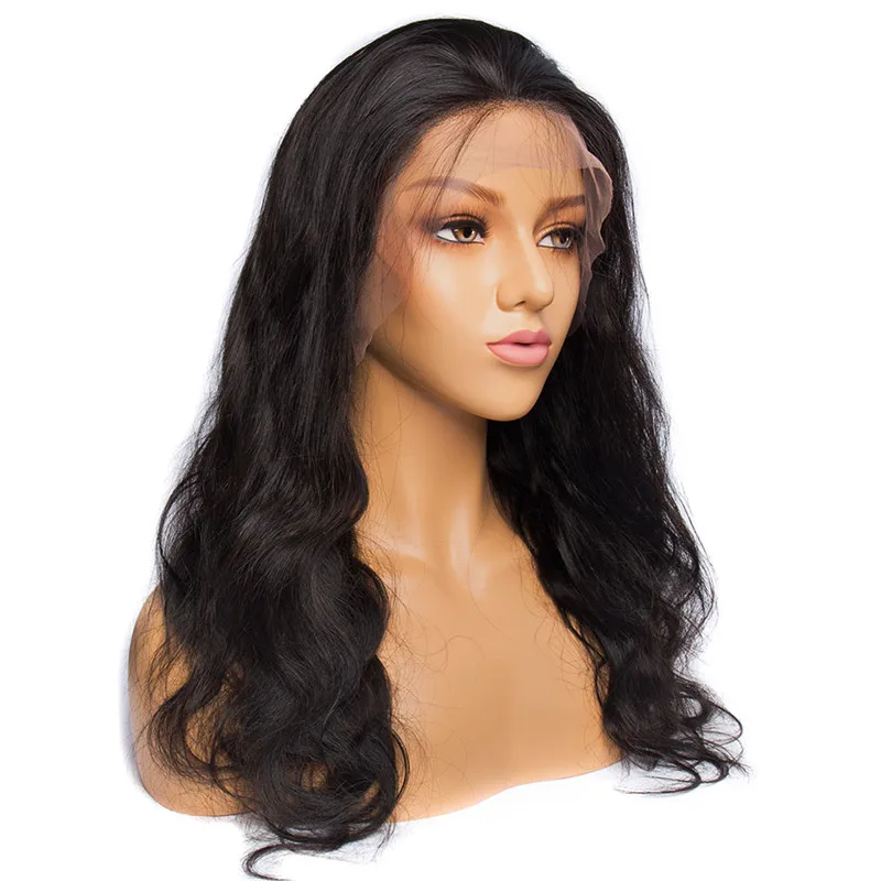 

wholesale 13*4*1 Lace Front Body Wave Wig Virgin Wigs Real Human Hair wigs