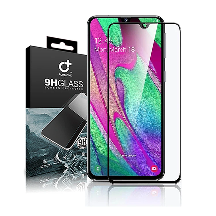 

9H Hardness Tempered Glass Full Glue New 3D Screen Protector for Samsung A40 Anti-Oil 0.33mm Japanese Glass