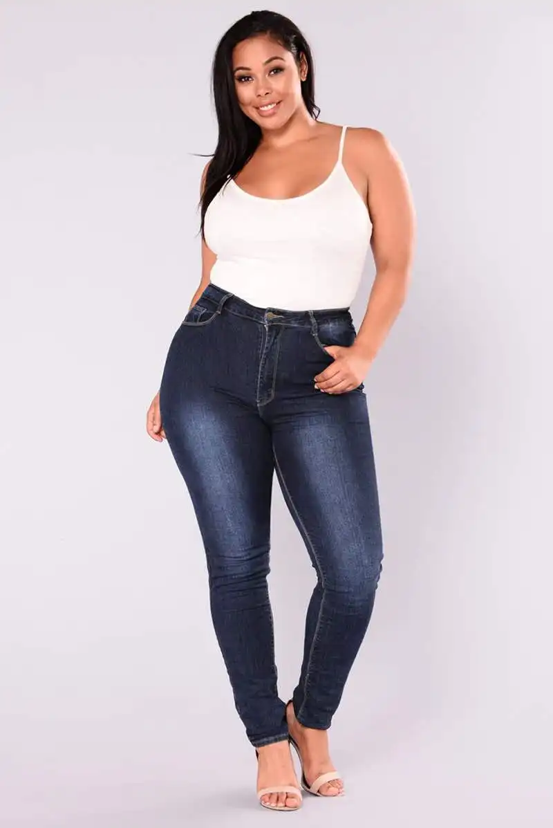 high waist jeans for fat ladies