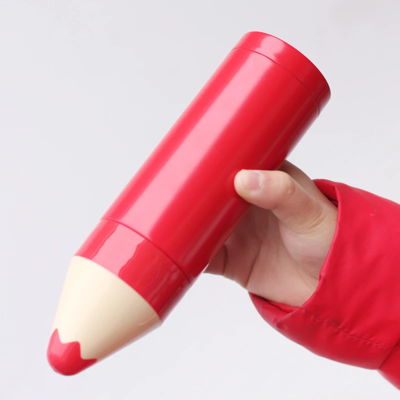 

Food Grade Pencil Shape Thermos Kids Stainless Steel Water Bottle