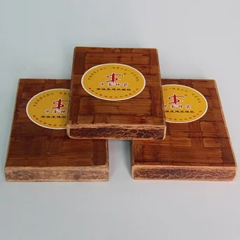 
Bamboo pallet for concrete brick making machine 