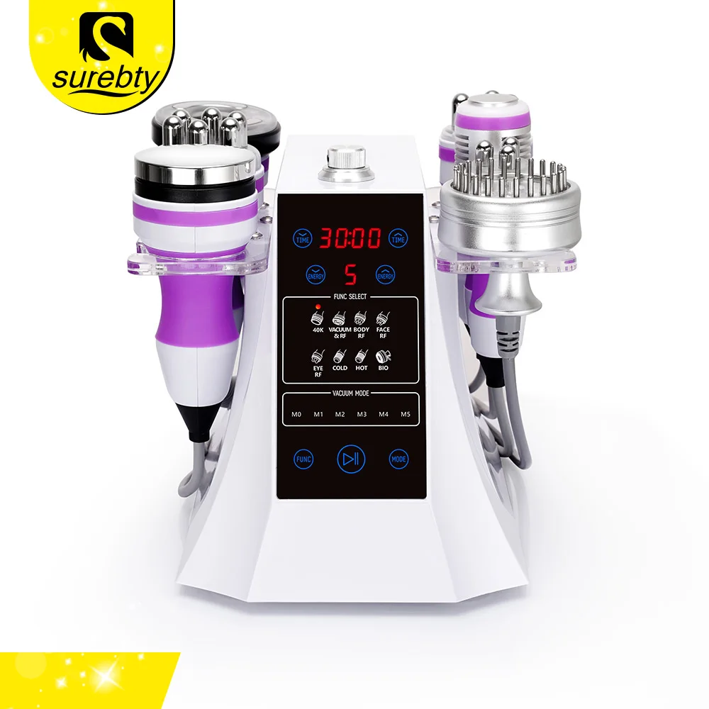 

Hot Sale Machine 40K Cavitation Weight Loss Vacuum RF Slimming BIO Photon Face Skin Care Cold Hammer Wrinkle Remove Beauty Spa