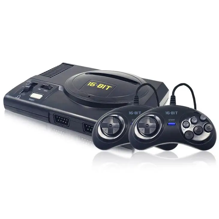 

NEW for Sega Mega Drive 16 Bit Mini TV Video Game Console For Sega MegaDrive, Black