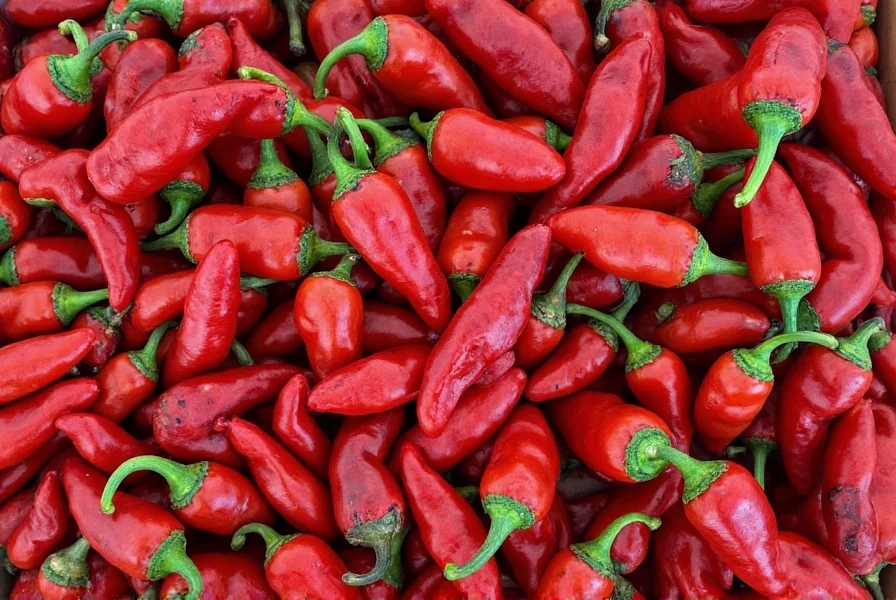 A close-up shot of dried chipotle peppers
