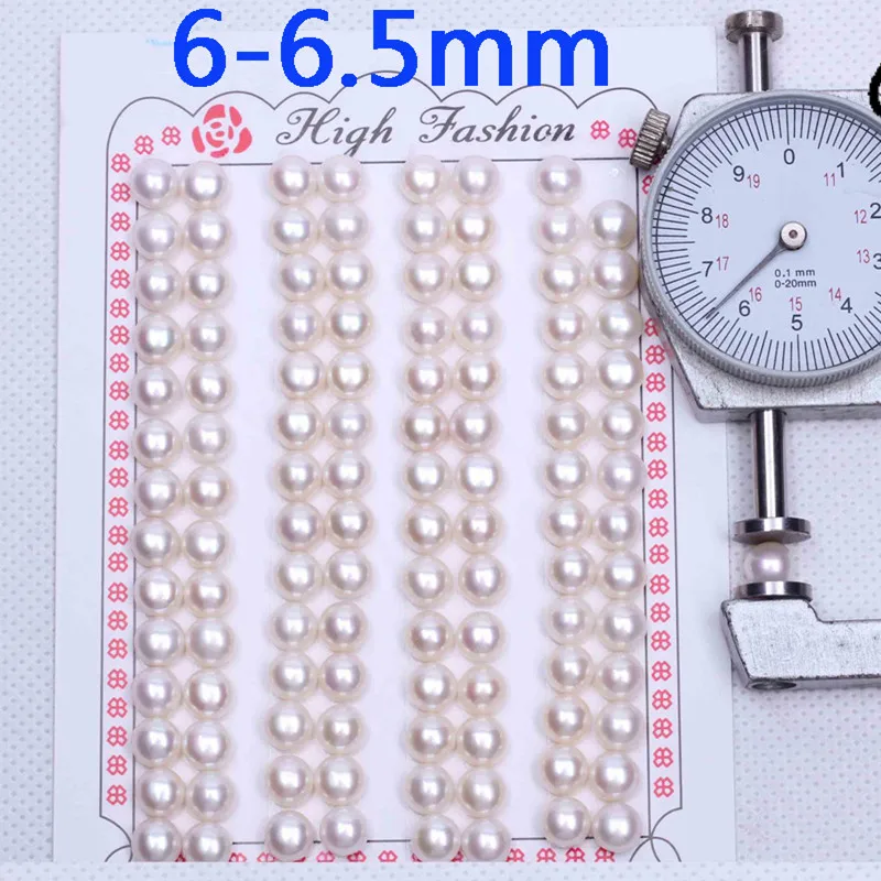 

Wholesale Loose Button Pearl 5-10.5mm 4A Pink Purple Colorful Half Hole Natural Freshwater pearl For Jewelry Making