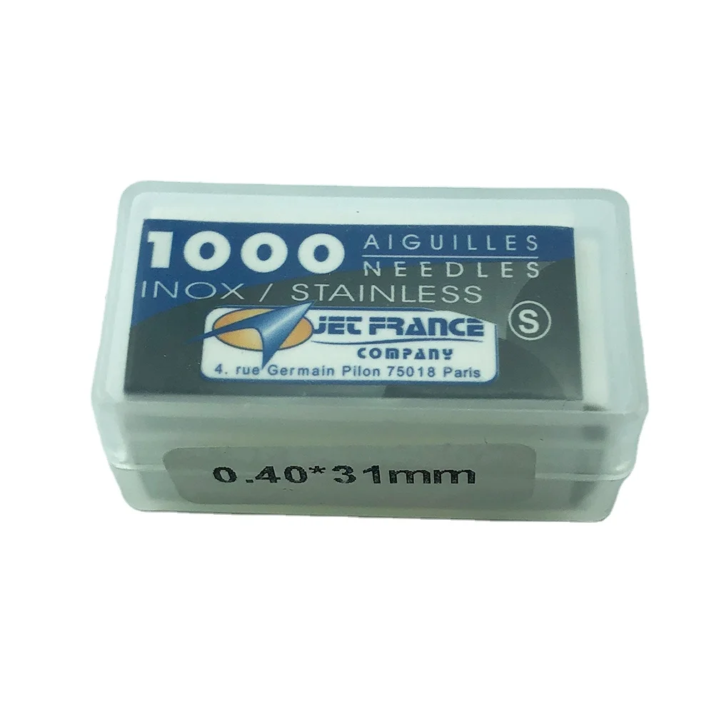 

POPU premium1000pcs per box stainless steel long taper tattoo needles loose needles