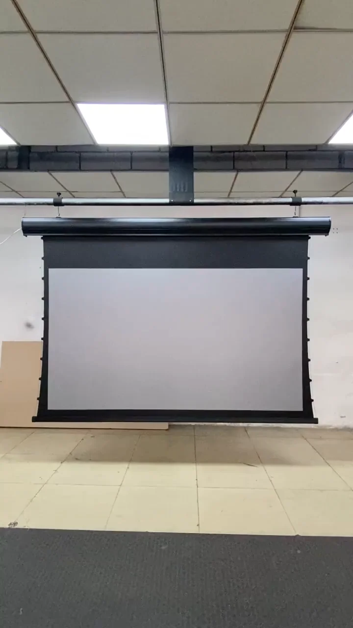 pvc projector screen stand indoor
