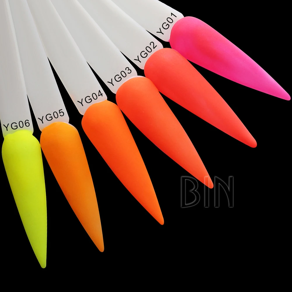 

BIN Nail Powder Acrylic 1Kg Pack Private Label Neon Powder Nail Art 2 In 1 Acrylic Dipping Powder