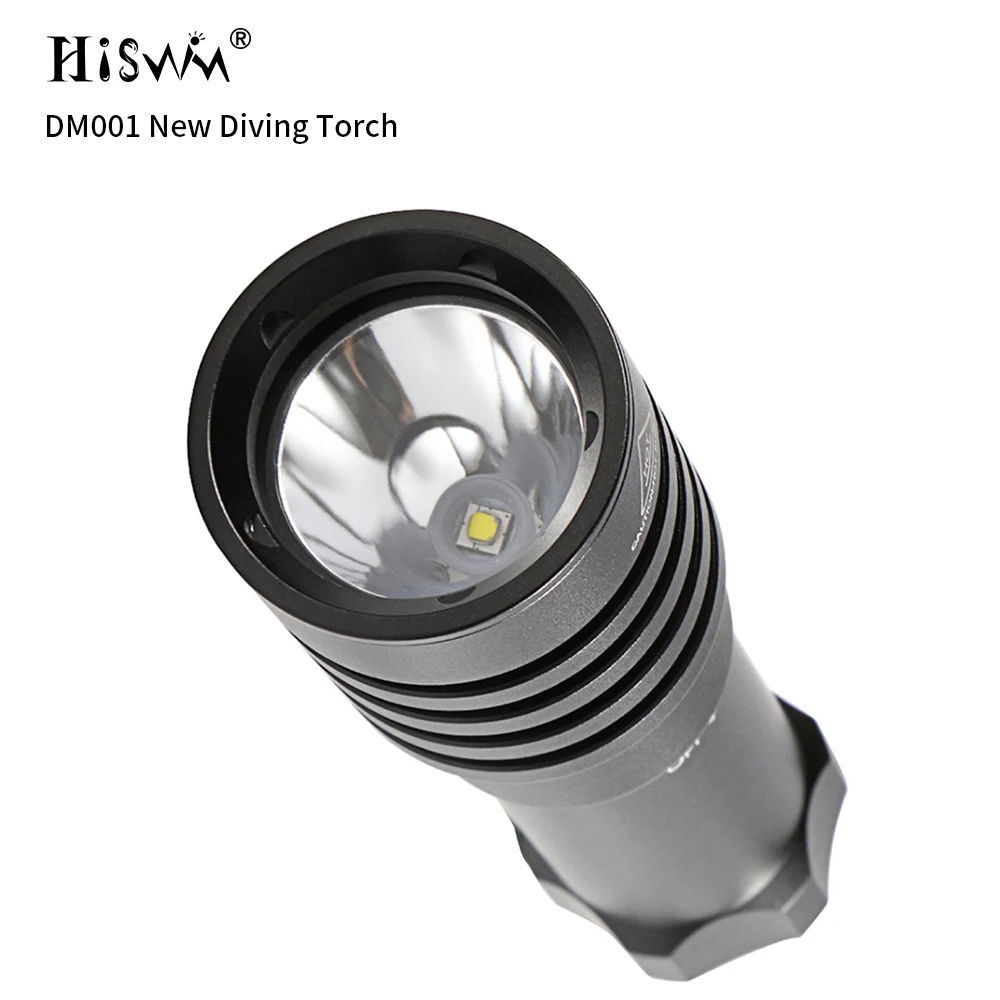 

HISWIM DM001 Diving Flashlight SST20 LED MAX 1000LM Professional Underwater 100M Waterproof Scuba Snorkeling Diving Lamp