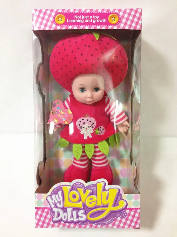 Cute 14 Inch Stuffy Doll Watermelon Head Fruit Doll With Music Buy