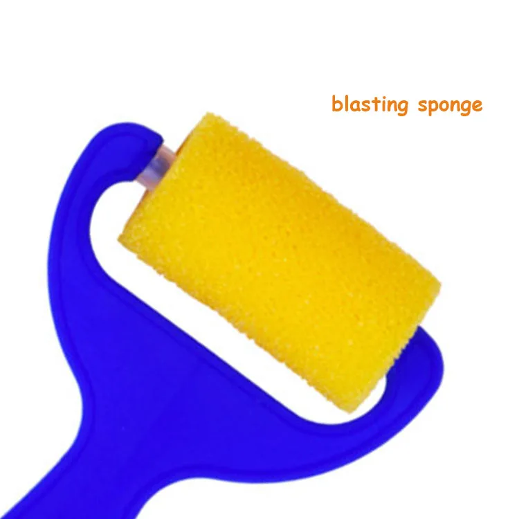 Multifunction Diy Art Craft Paint Foam Sponge Paint Roller For Kids