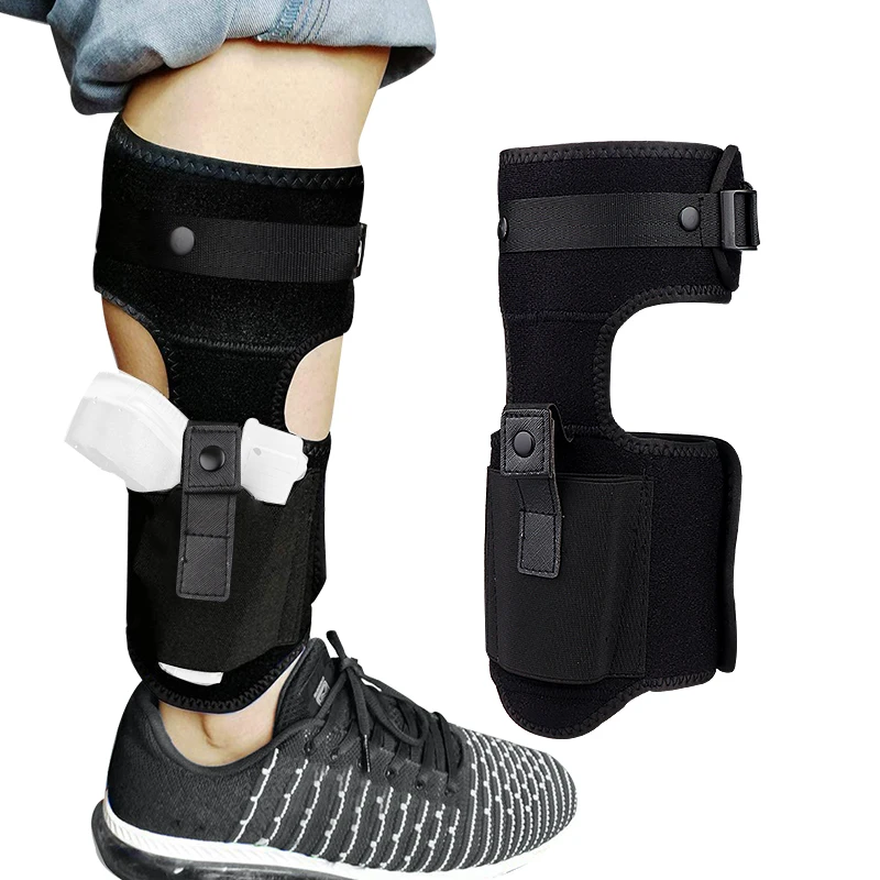 

General Neoprene Tactical Concealed Ankle Holster Hunting Gun Accessories, Black