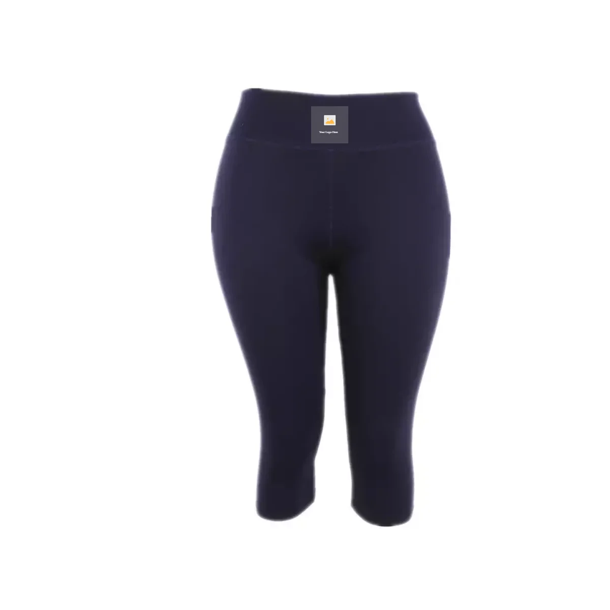 Basic Women Yoga Band Leggings 