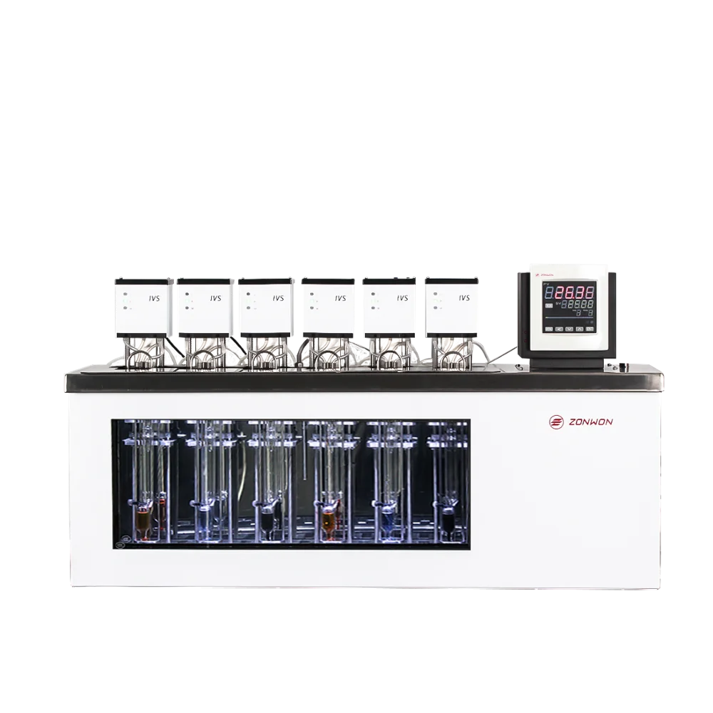 Kinematic Viscosity Tester Constant Temperature 6 Testing Units Pet