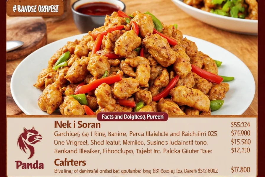 black pepper chicken panda express