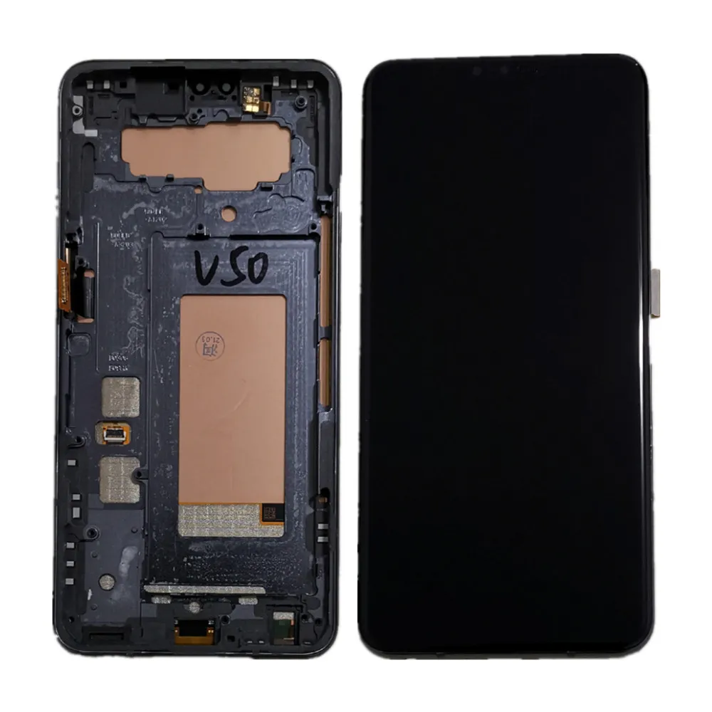 

6.4" Original LCD Display Screen Replacement Touch Screen Digitizer Assembly Frame Display For LG V40 ThinQ V50 ThinQ V60 ThinQ