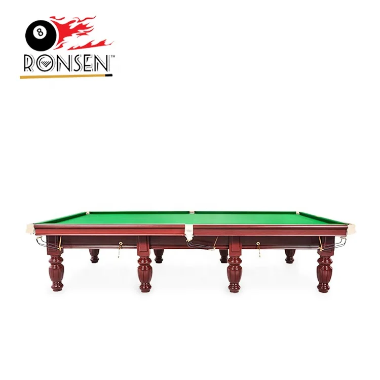 

2022 factory price professional 12ft snooker table with steel block