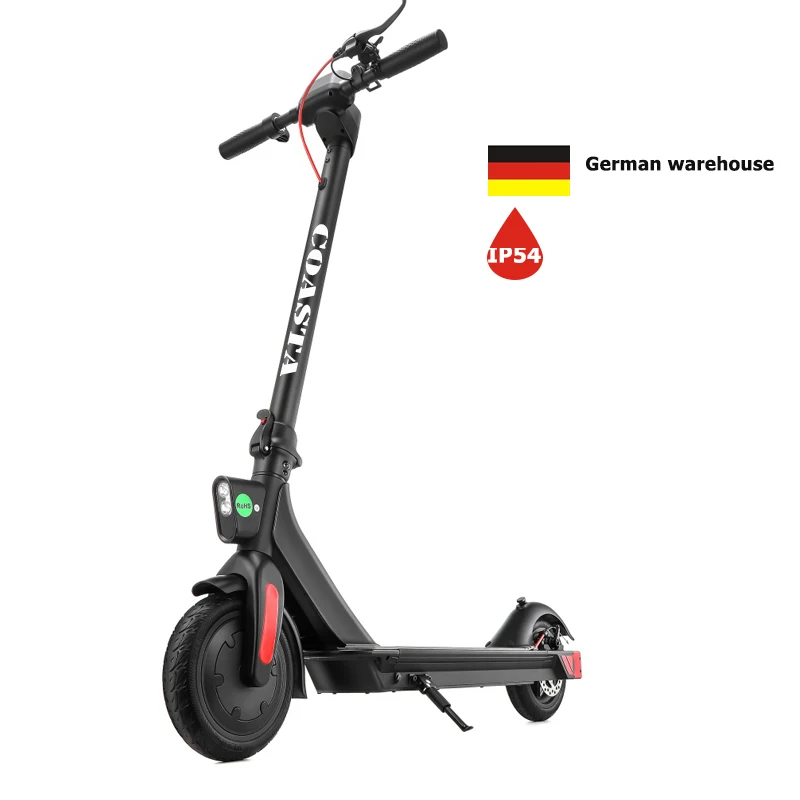 

L9 Adult Student Mini Portable Two-Wheeled Leisure Electric Scooter 350W 45Km Dual Brake Skateboard, Black