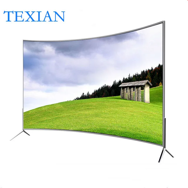 

OEM 55/60/65/70/75 Inch 4K U-ltra Thin HD Smart TV Explosion-Proof Led Curved Screen Wifi TV Fashion Design