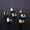 Momentary Open 12mm Vandal Resistant Push Button Switch Electric Care Metal Switch 1NO