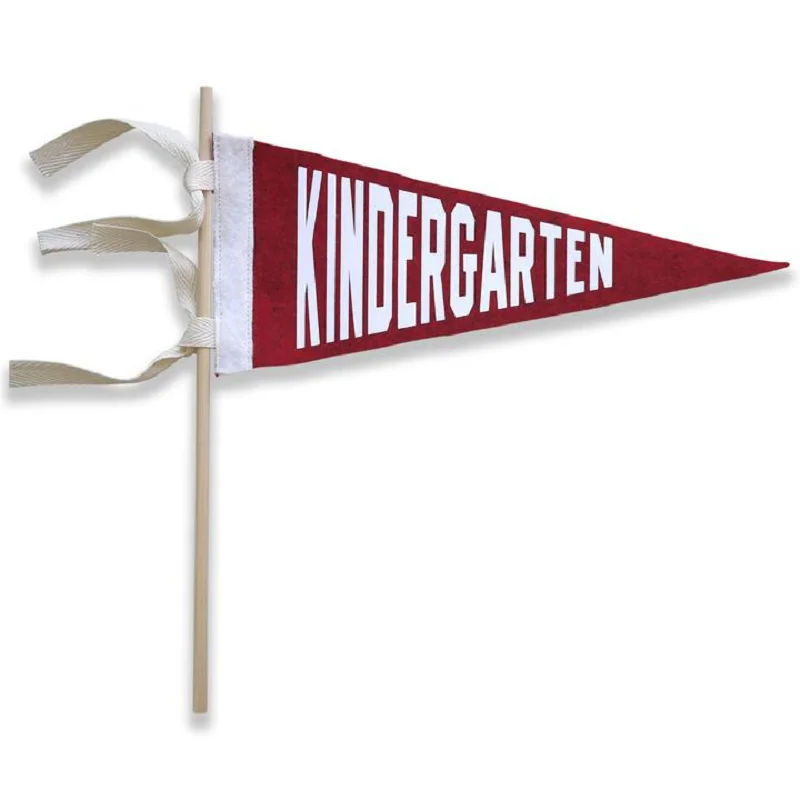 oem logo for you christmas felt pennant