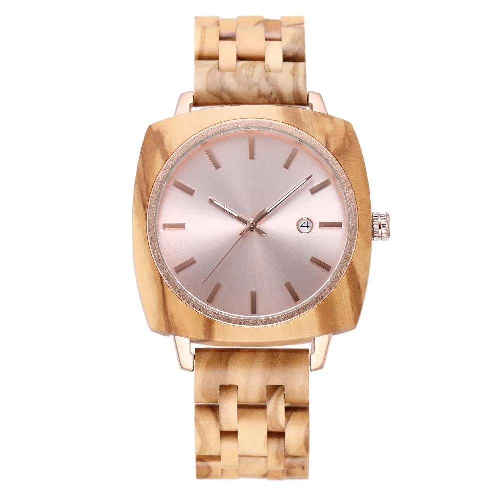 

2020 oem customized square gold color women wrist watches, 3 colors