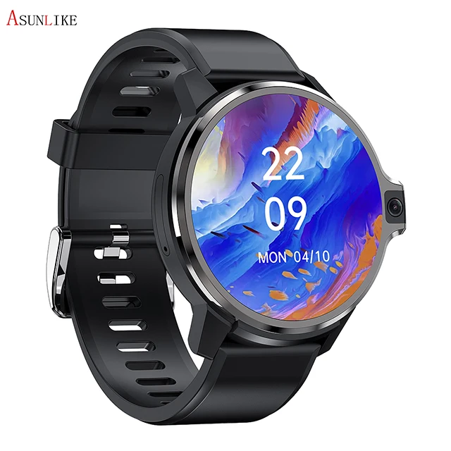 

2021 5 Million Pxels HD Dual Camera Sport GPS Smartwatch Android Video Call Watch Phone 4G SIM card Smart Watch With Play