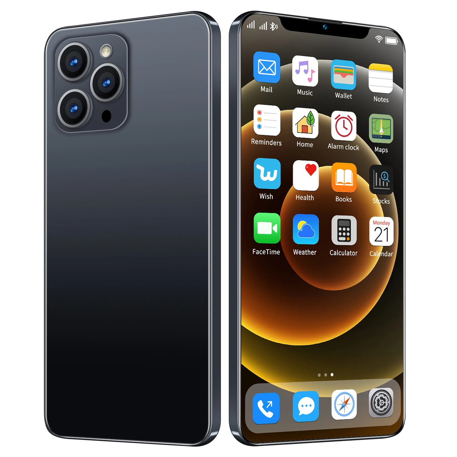 

5g Smart phones from China I12 pro max 6.7inch Full Screen mobile phone holders cheap online shopping cell phone