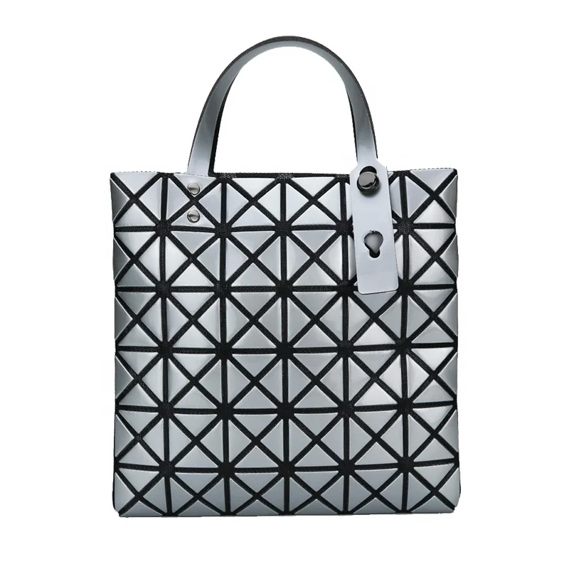 

Solid Color Toto Bag Cute Mini Geometric Handbag For Ladies, 7 colors