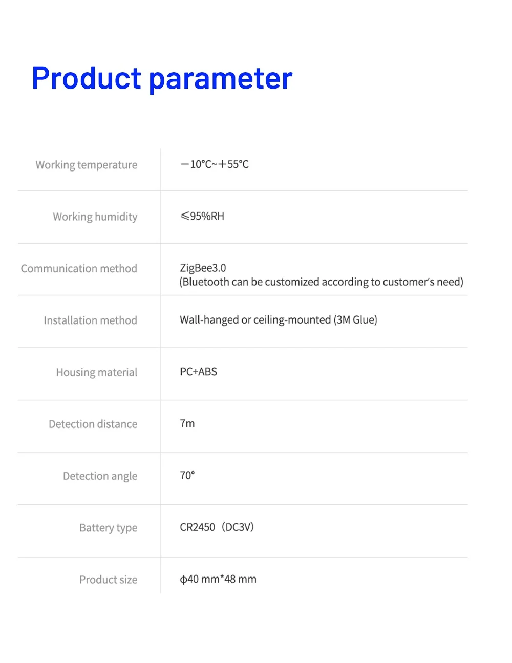 Smart Home Solution Zigbee PIR Sensor Infrared Motion Sensor with Gateway Automatic - ANKUX.COM