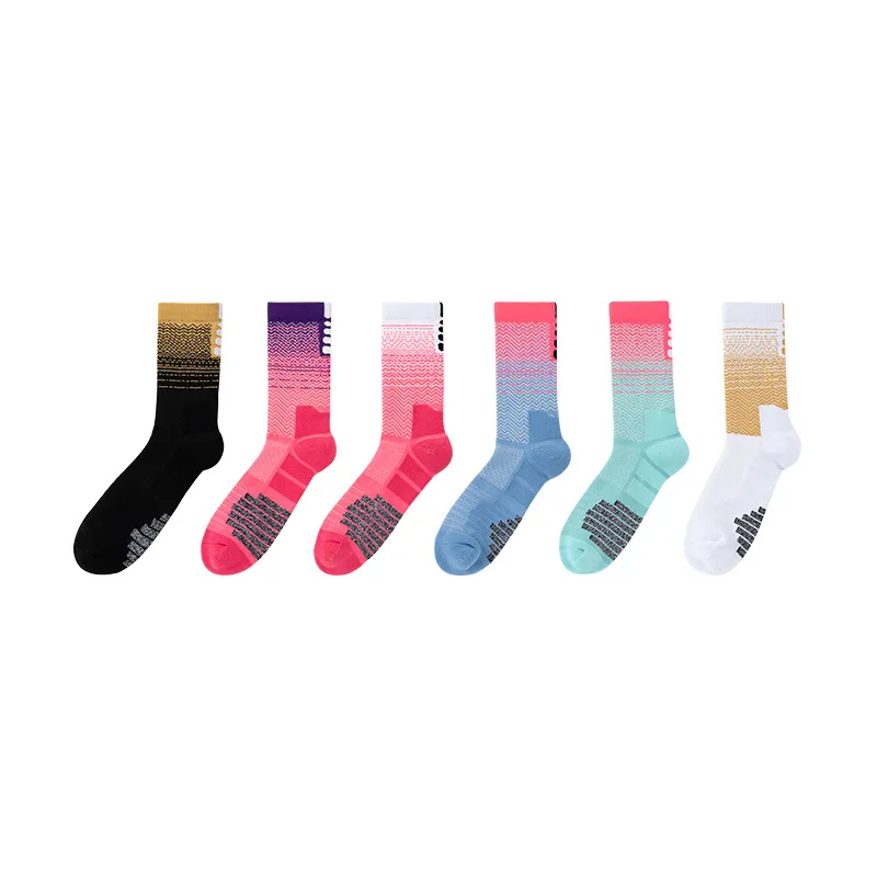 

MY-172 2021Professional Non-Slip Cotton Terry Sweat-Absorbing And Breathable Sportsknee-Length Tube Sports Socks, Custom color