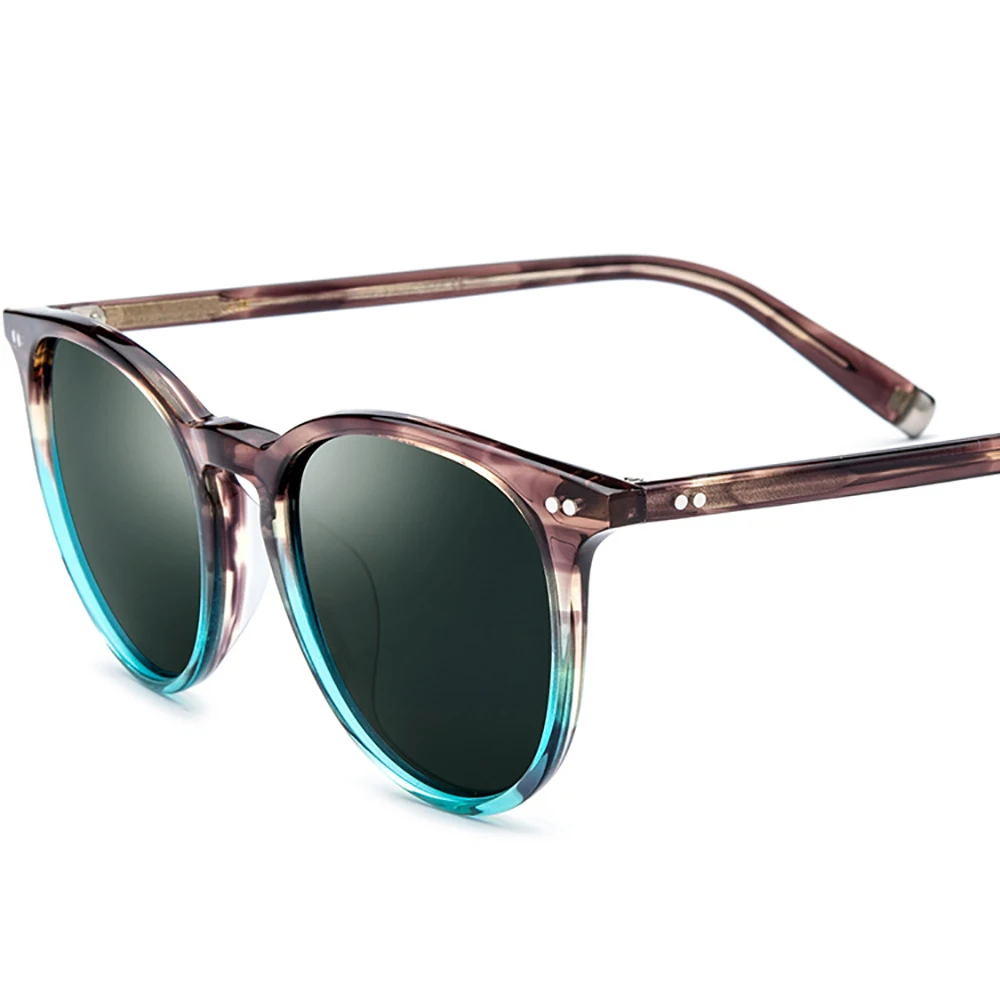 

HEPIDEM Polarized Sunglasses Classical Brand Designer Gregory Peck Vintage Men Women Round Sun Glasses 100% UV400