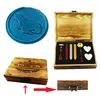 Sea Lions or Seals Wax Seal Stamp Set Vintage Classical Wax Stamp Kit for Cards Envelopes Invitations Wine Packages EXW