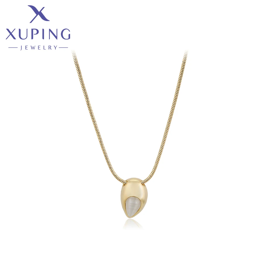 

necklace-01797 xuping jewelry 14K gold color elegant ancient royal fashion dolphin necklace women