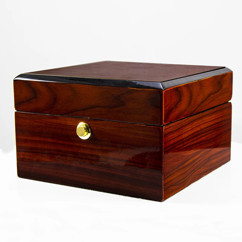 

Famous Brand Wooden Watch Gift Box Case,High End Unique Factory Direct Sales Watches Packaging Box With Custom Logo ,