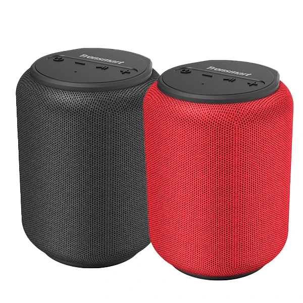 Bluetooth 5.0 Speaker 15W TWS Speaker IPX6 Waterproof Wireless Portable Speaker 360 Degree Surround Sound Tronsmart T6 Mini