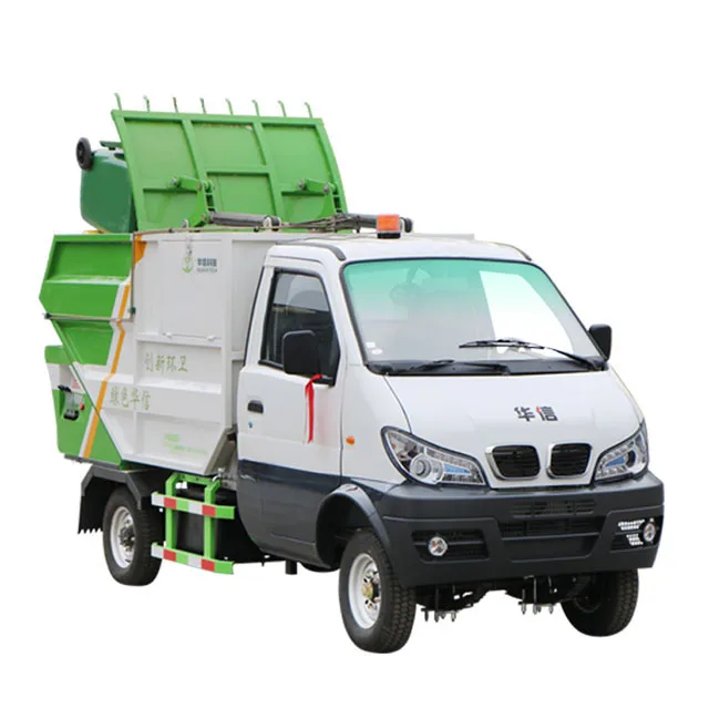 New Brand Electric Garbage Compactor Truck Mini Selfloading Bin Lifter