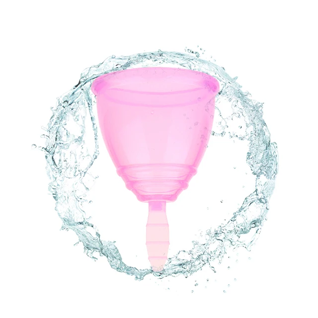 

Hot selling silicone menstrual cup with ISO/REACH/ROSH/LFGB