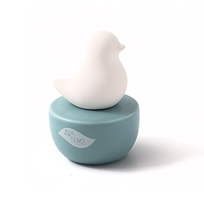 

Decorative Animal Ceramic Mini Scented Fragrance Porous Pets Aroma Air Freshener, Multi-color, customized