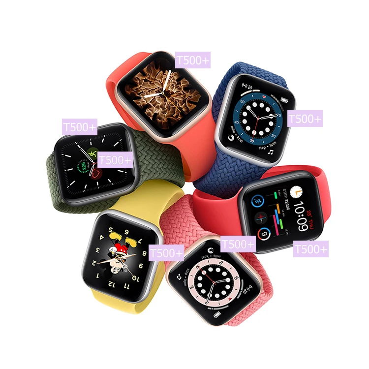 

2021 IWO T500+ Reloj Inteligente Hiwatch BT Call Waterproof Heart Rate Fitness Tracker Smart Watch Series 6 Smartwatch T500+