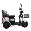 Advanced smart electric scooter 48V/60V 500W electric tricycle 3 wheeler two seats adult electric tricycle