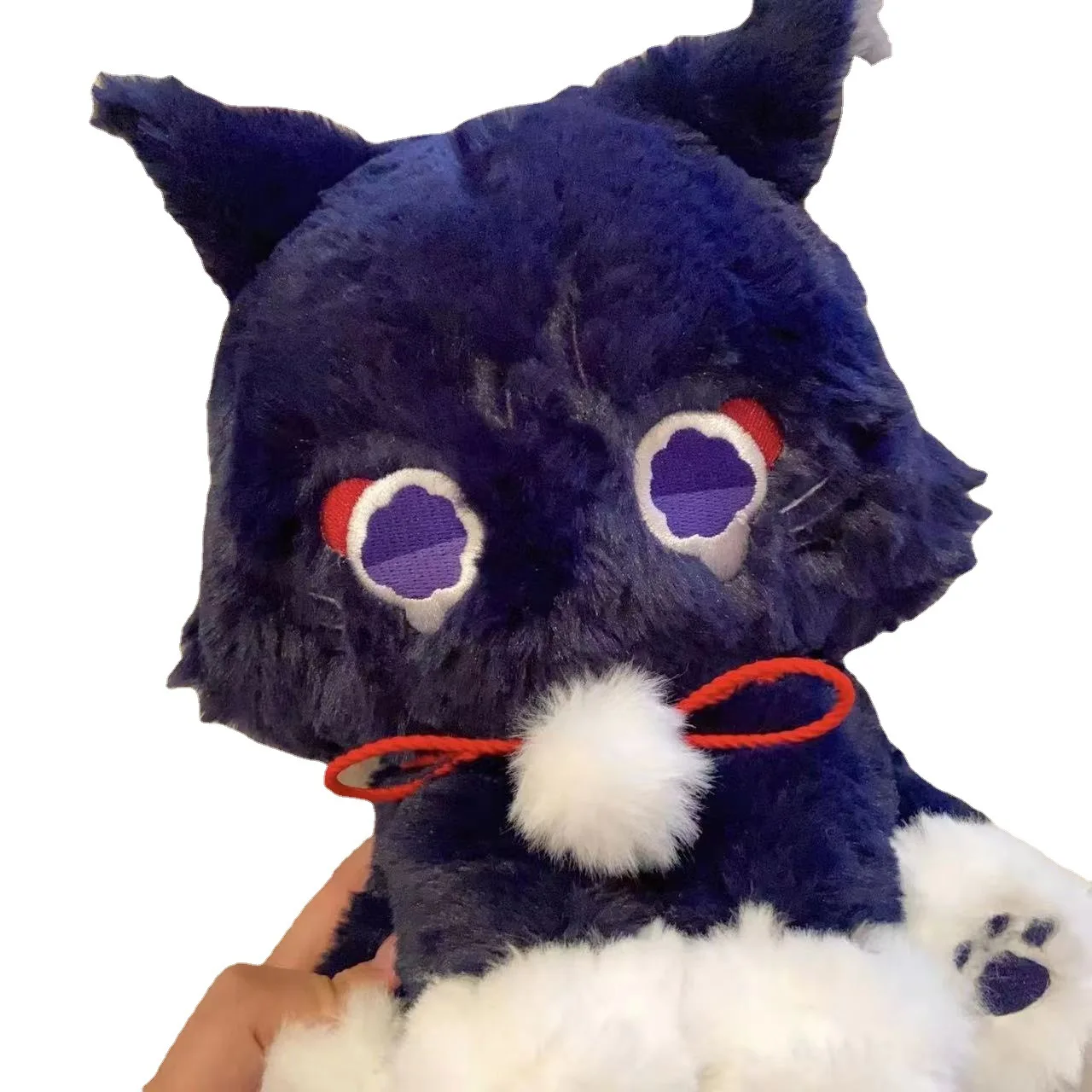 

2023 New Design Genshin Impact Plush Wanderer Tighnari Black Cat Cute Stuffed Animal Plush Toy